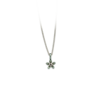 Small Five Petal Flower Pendant Necklace