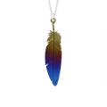 Lovebird Feather Necklace