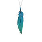 Lovebird Feather Necklace