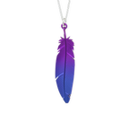 Lovebird Feather Necklace