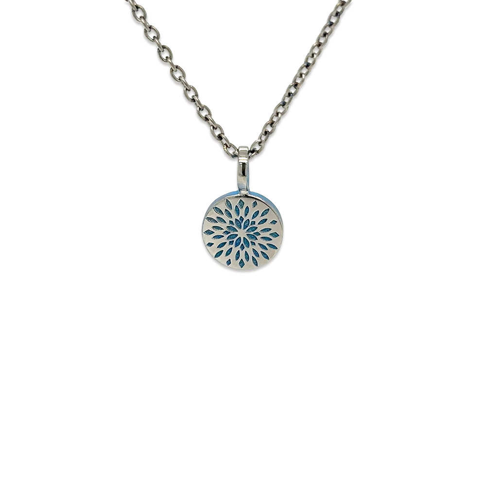 Floral Print Pendant