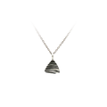 ZEBRA PRINT TRILLION PENDANT