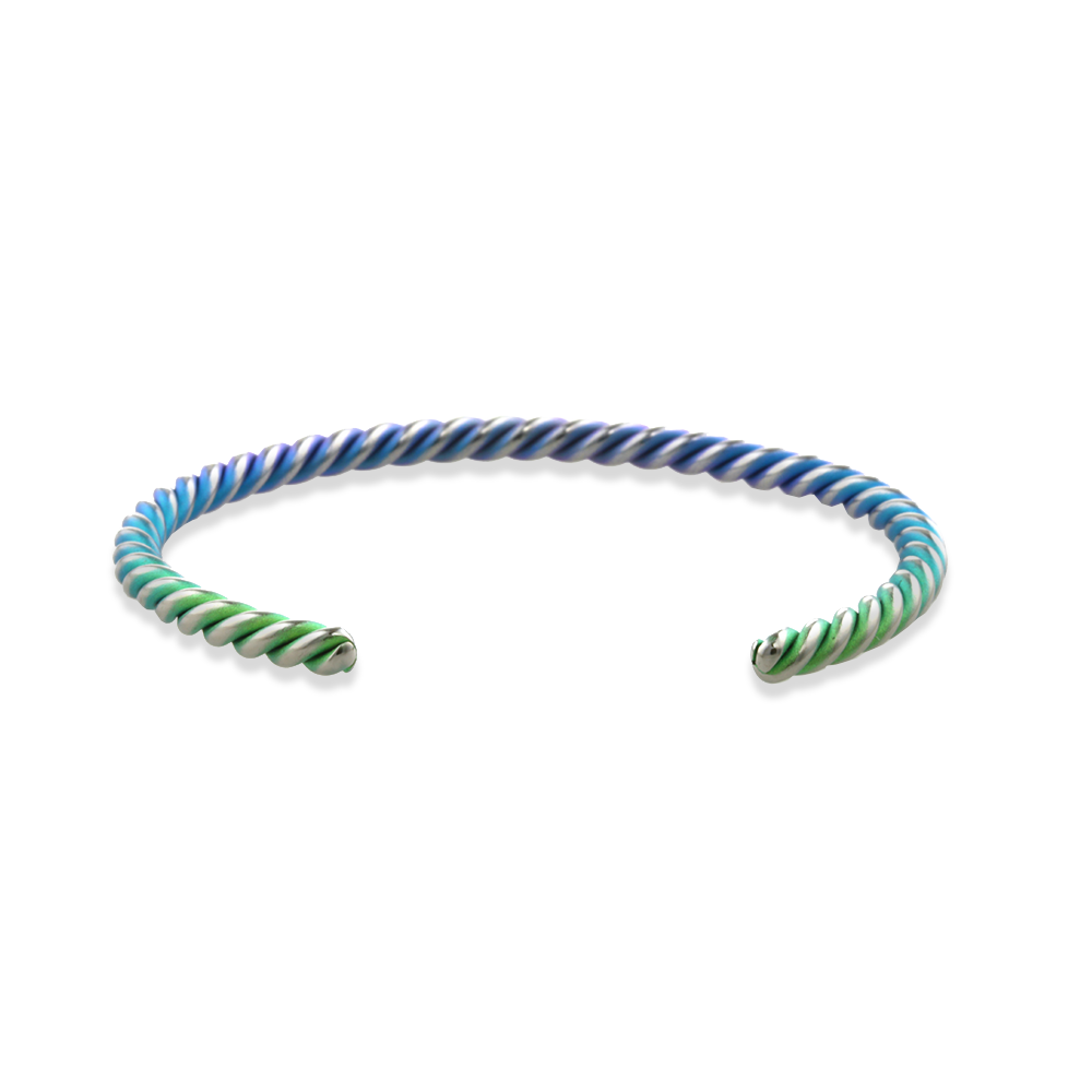 Slim Coil Bangle