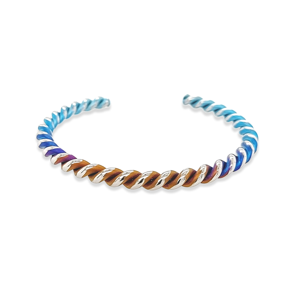Thick Coil Bangle
