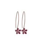 Large Five Petal Flower Hook Drops