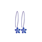 Large Five Petal Flower Hook Drops