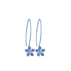 Large Five Petal Flower Hook Drops