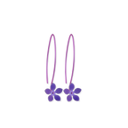 Large Five Petal Flower Hook Drops