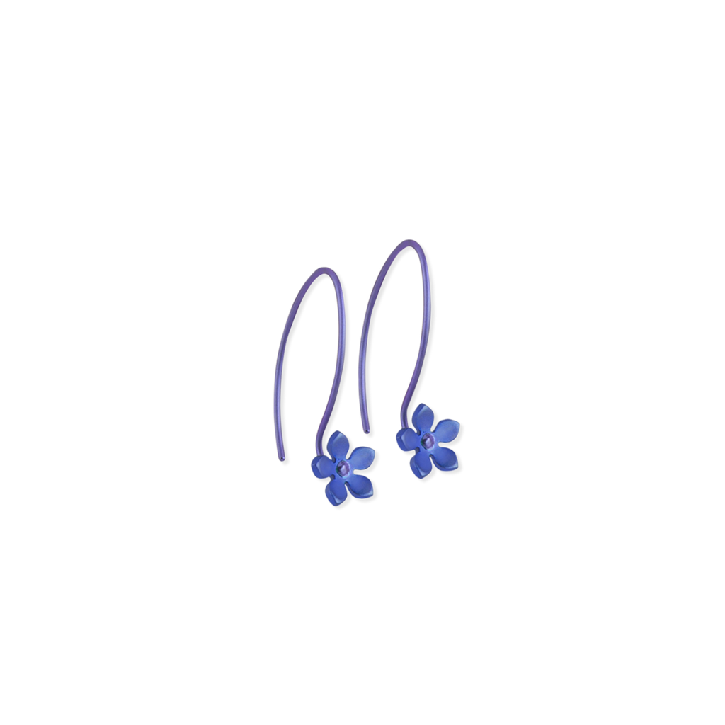 Small Five Petal Flower Hook Drops