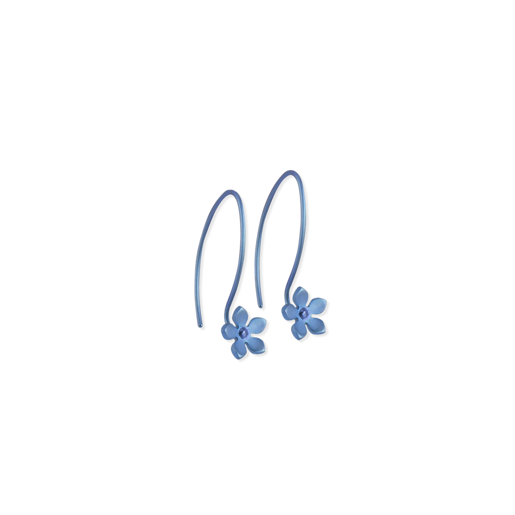 Small Five Petal Flower Hook Drops