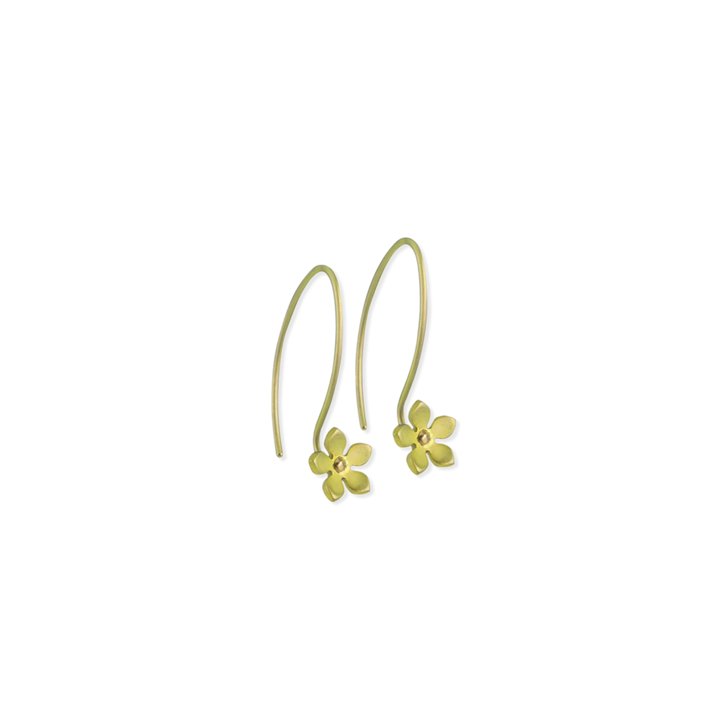 Small Five Petal Flower Hook Drops