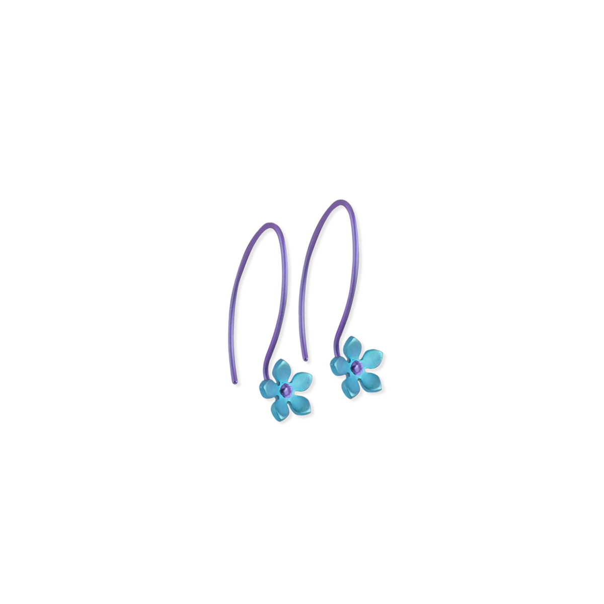 Small Five Petal Flower Hook Drops