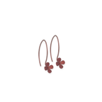 Small Four Petal Flower Hook Drops