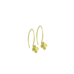 Small Four Petal Flower Hook Drops