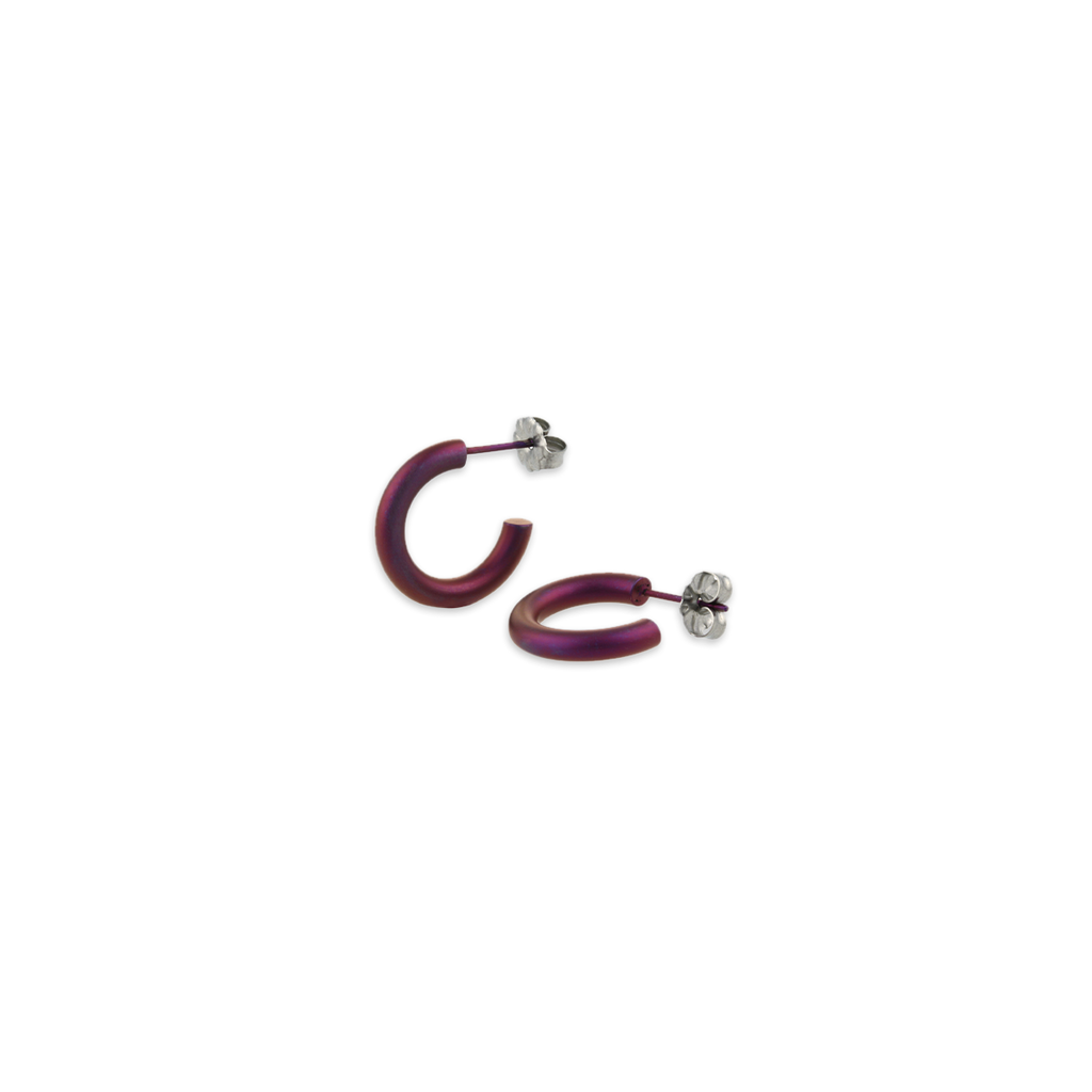 Small 3mm Round Hoops