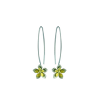 Double Five Petal Flower Drops