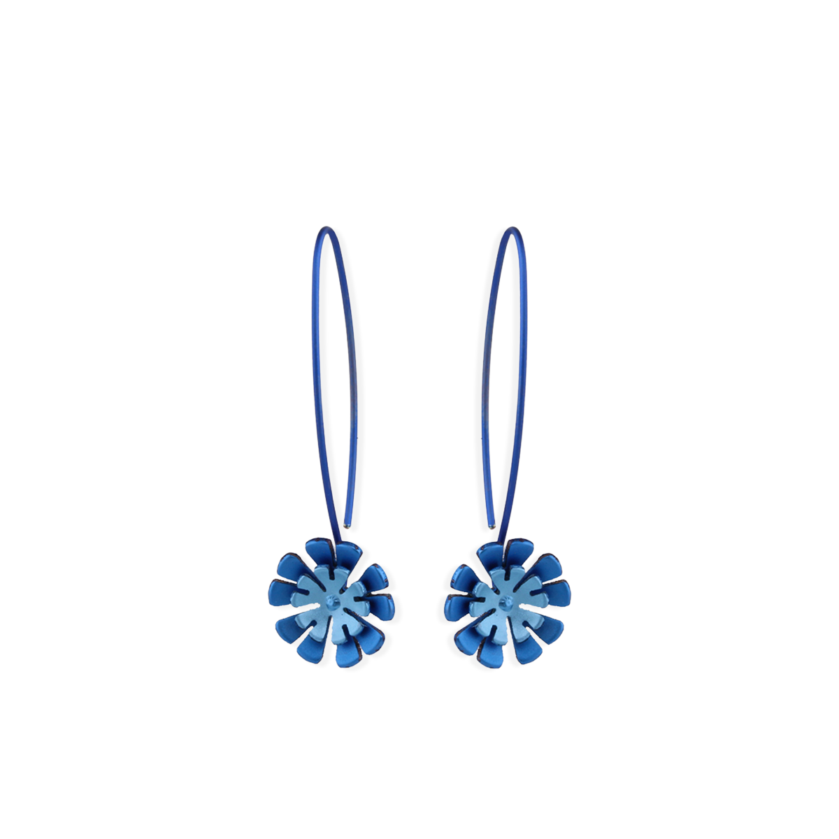 Double Ten Petal Flower Drops