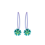 Double Ten Petal Flower Drops