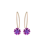 Double Ten Petal Flower Drops
