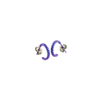 Small 2.5mm Twisted Hoops