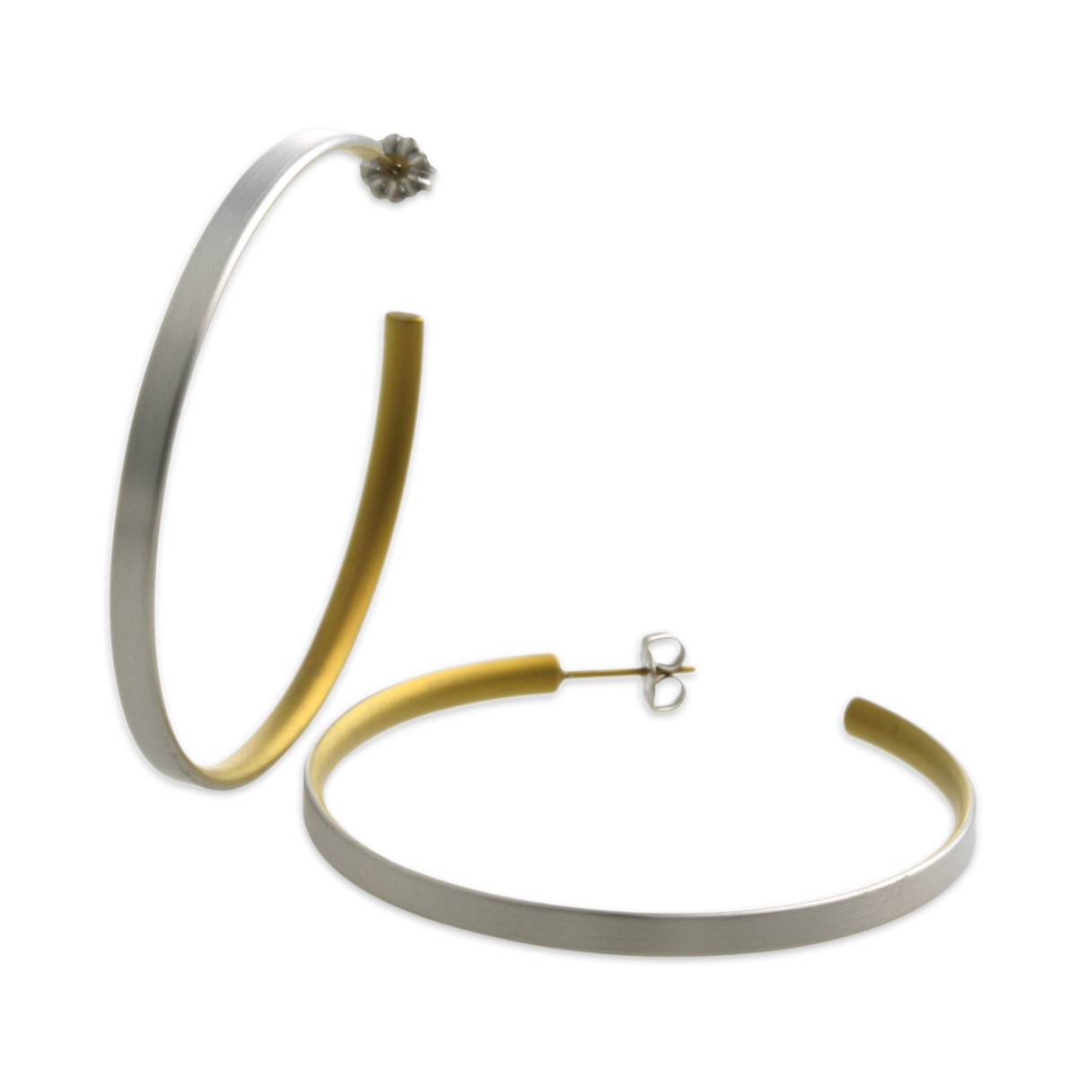 Large Subtle Colour Hoops