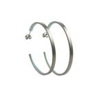 Large Subtle Colour Hoops