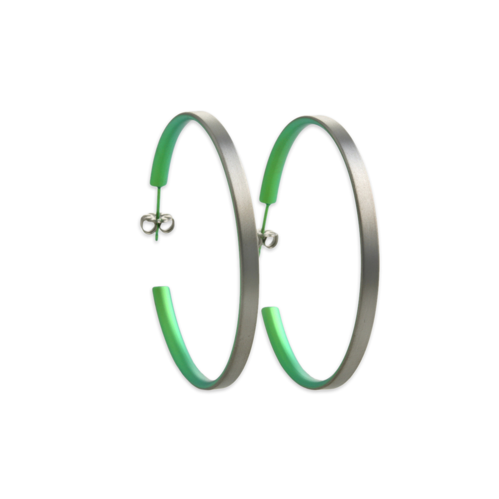 Large Subtle Colour Hoops