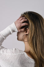 Large Subtle Colour Hoops