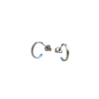 Small Subtle Colour Hoops