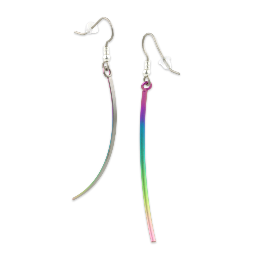 Subtle Colour Long Wire Drops