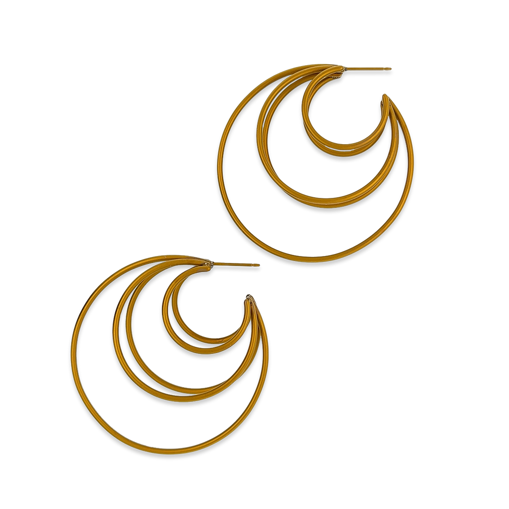 Large Wire Fan Hoops