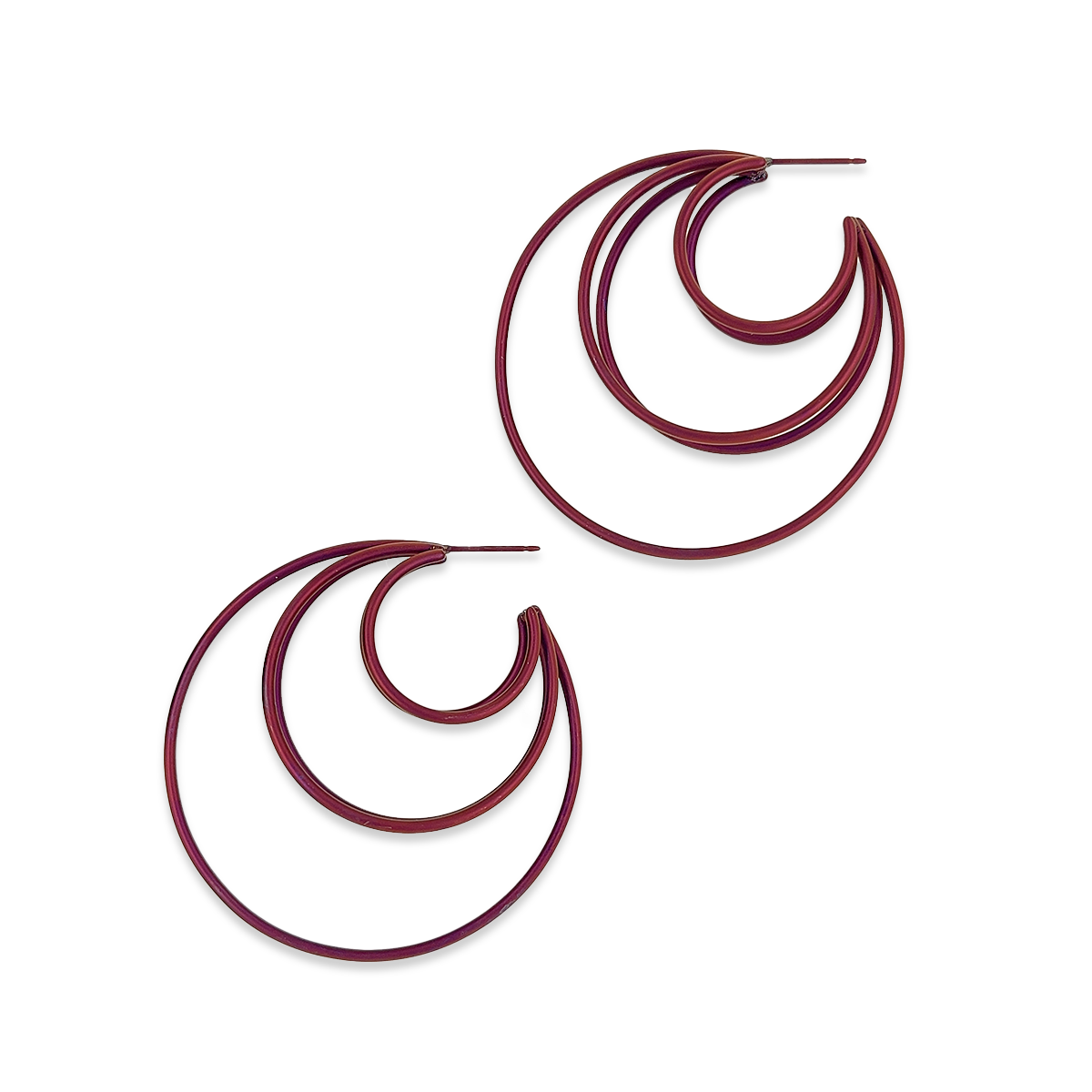Large Wire Fan Hoops