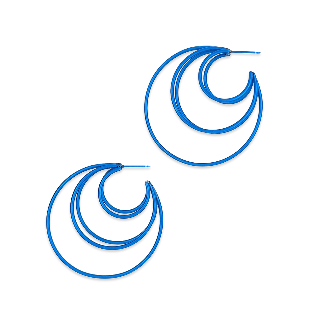 Large Wire Fan Hoops