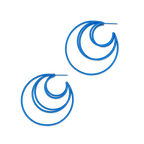 Large Wire Fan Hoops