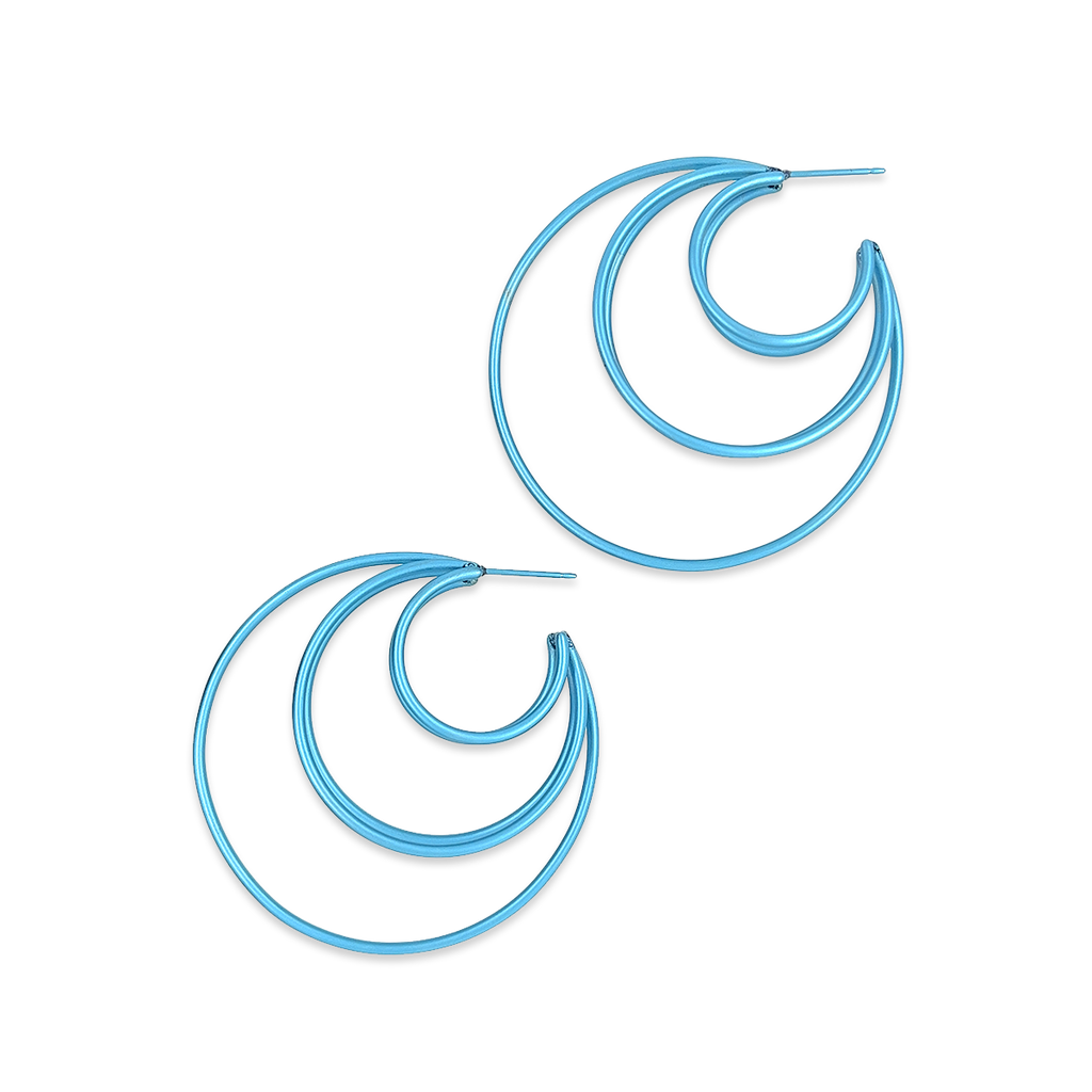 Large Wire Fan Hoops