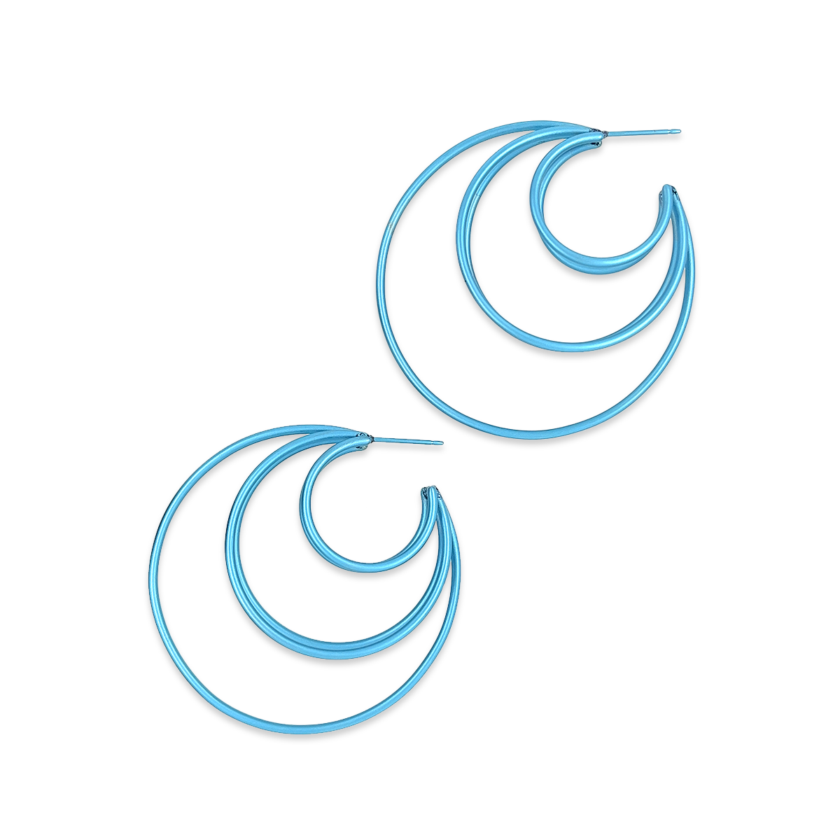 Large Wire Fan Hoops