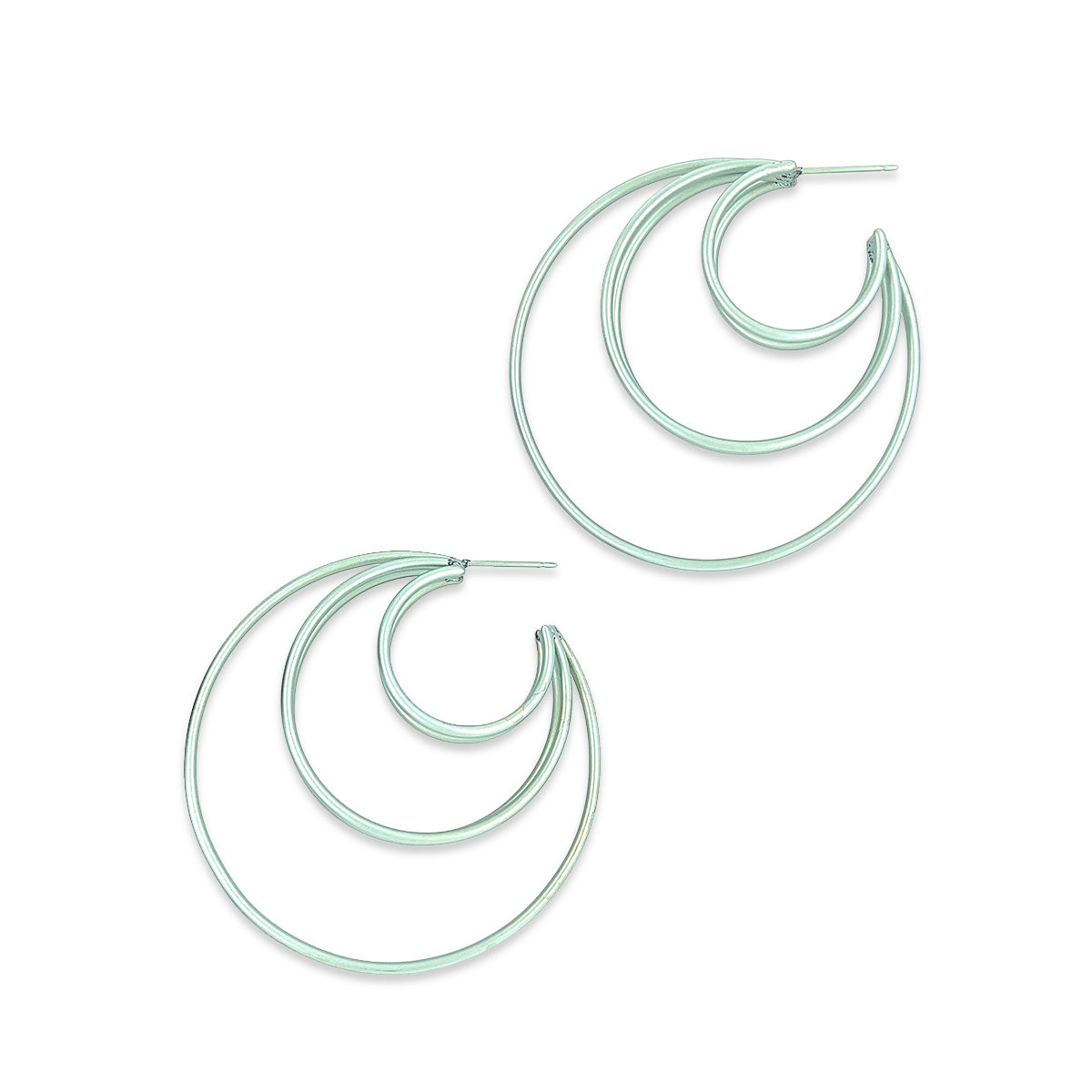 Large Wire Fan Hoops