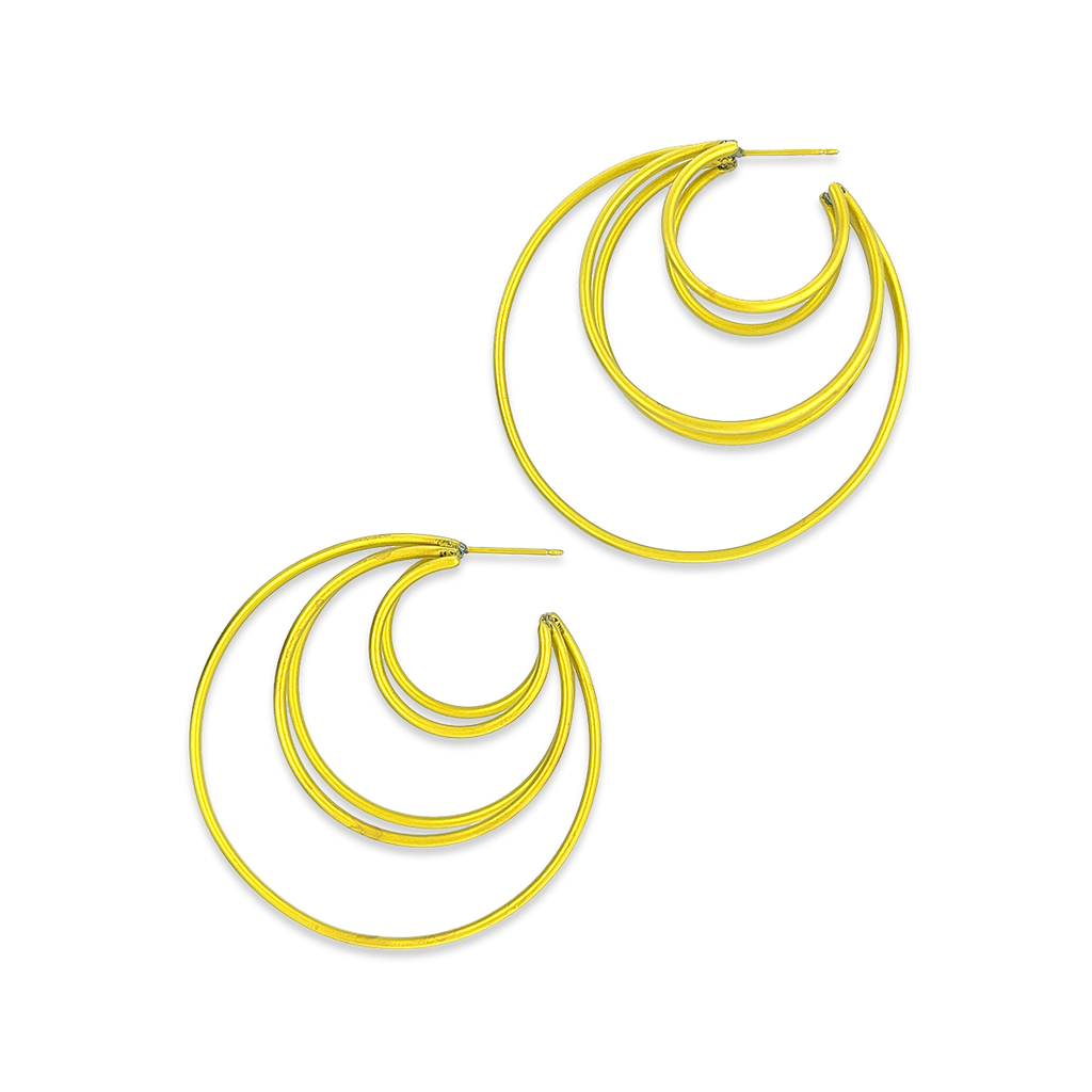Large Wire Fan Hoops