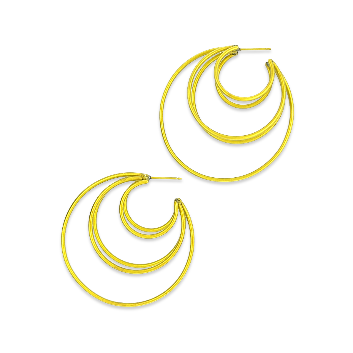 Large Wire Fan Hoops