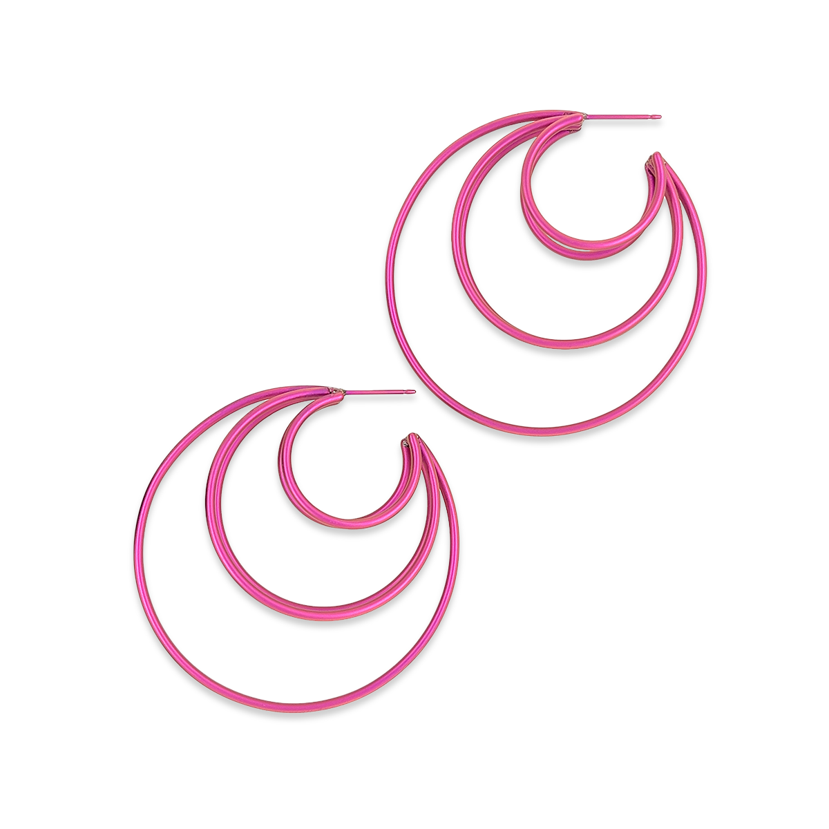 Large Wire Fan Hoops