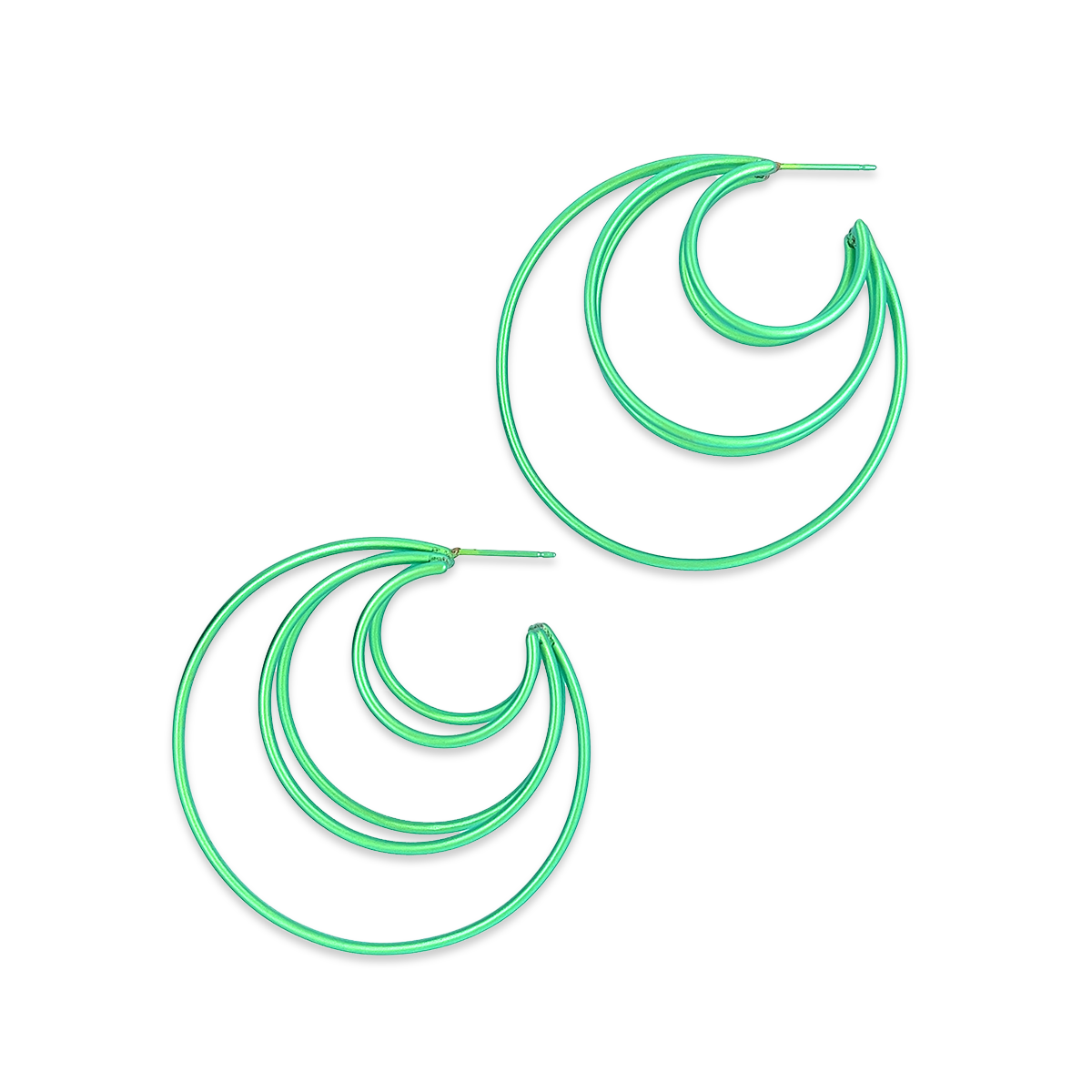Large Wire Fan Hoops