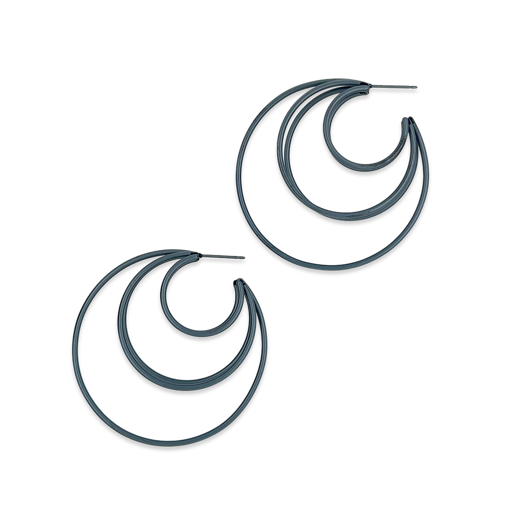 Large Wire Fan Hoops