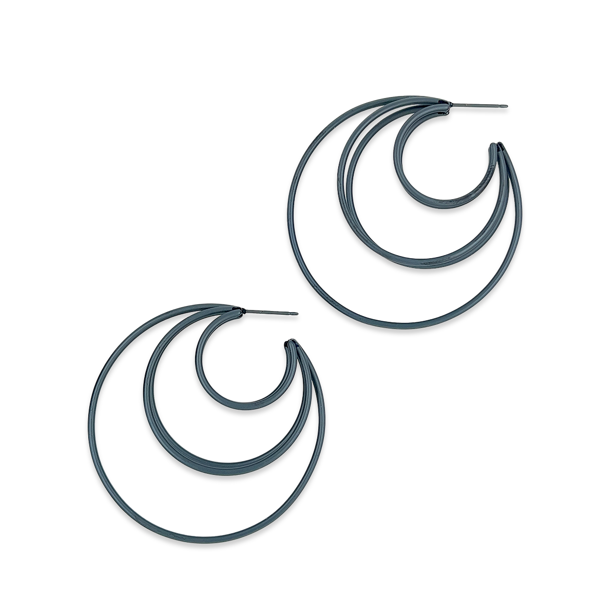 Large Wire Fan Hoops