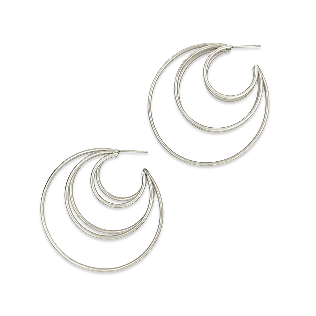 Large Wire Fan Hoops
