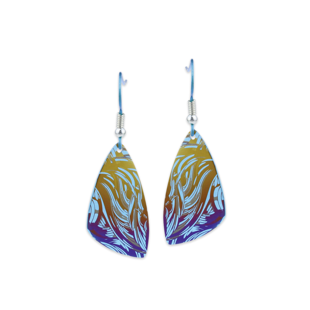 Small Swirl Plectrum Drops