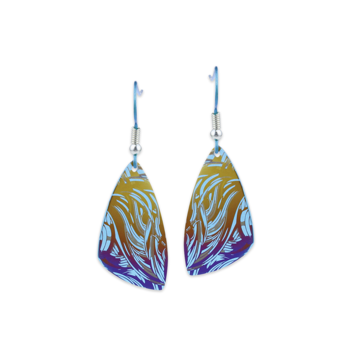 Small Swirl Plectrum Drops