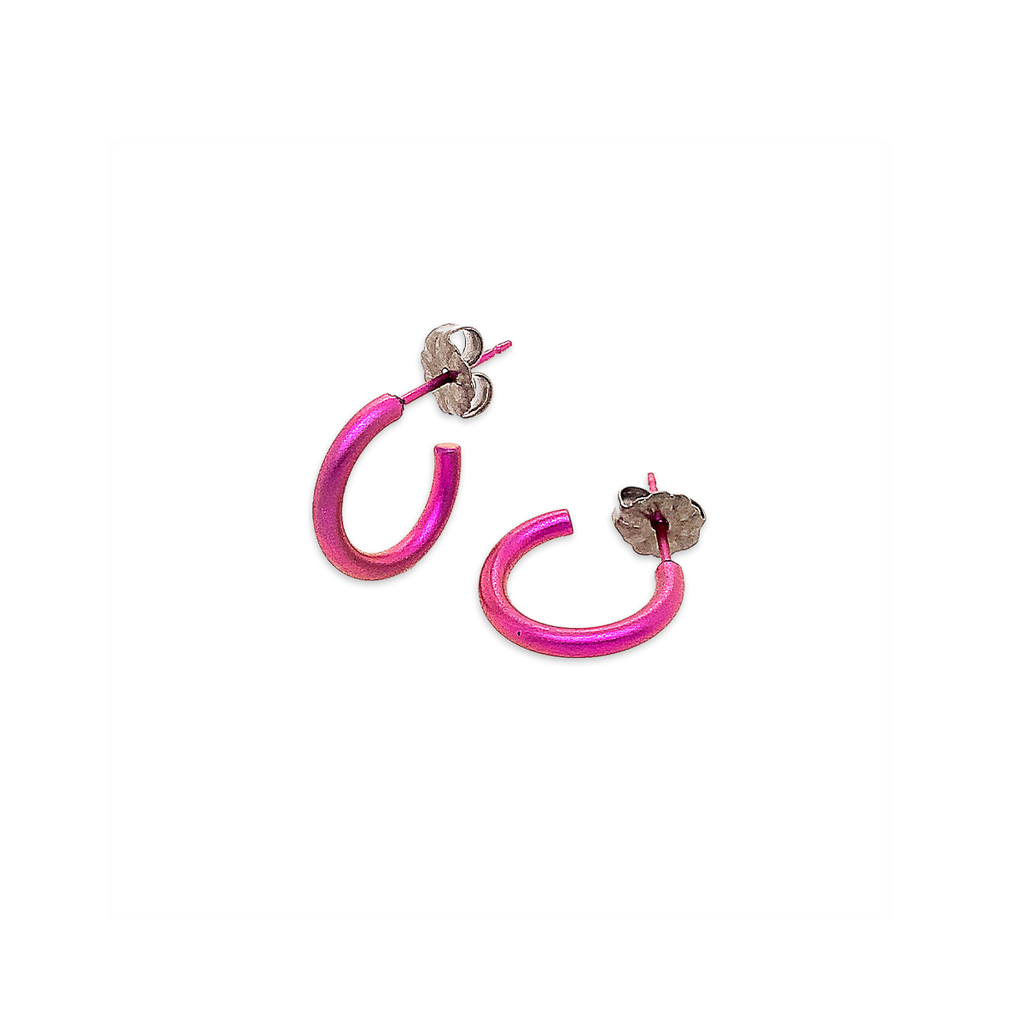 Small 2mm Round Hoops