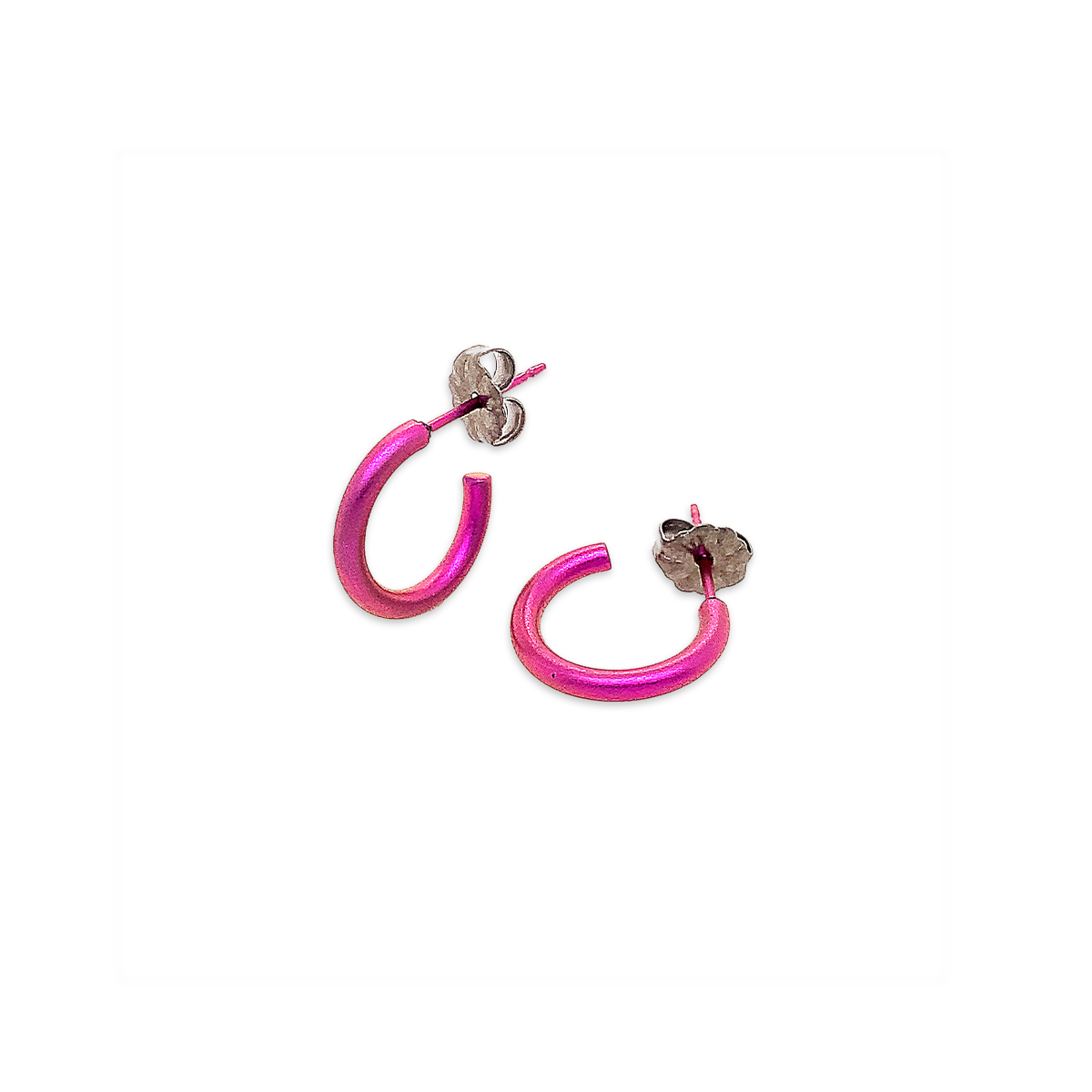 Small 2mm Round Hoops