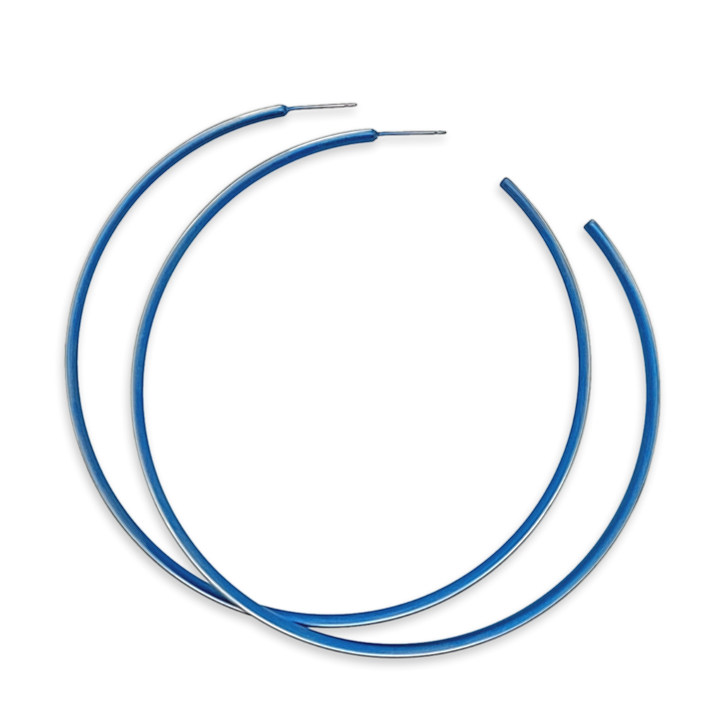 Extra Large Subtle Colour Hoops