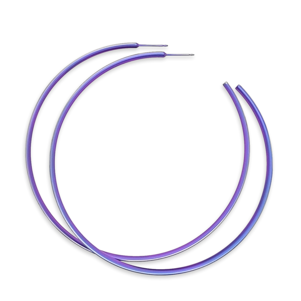 Extra Large Subtle Colour Hoops